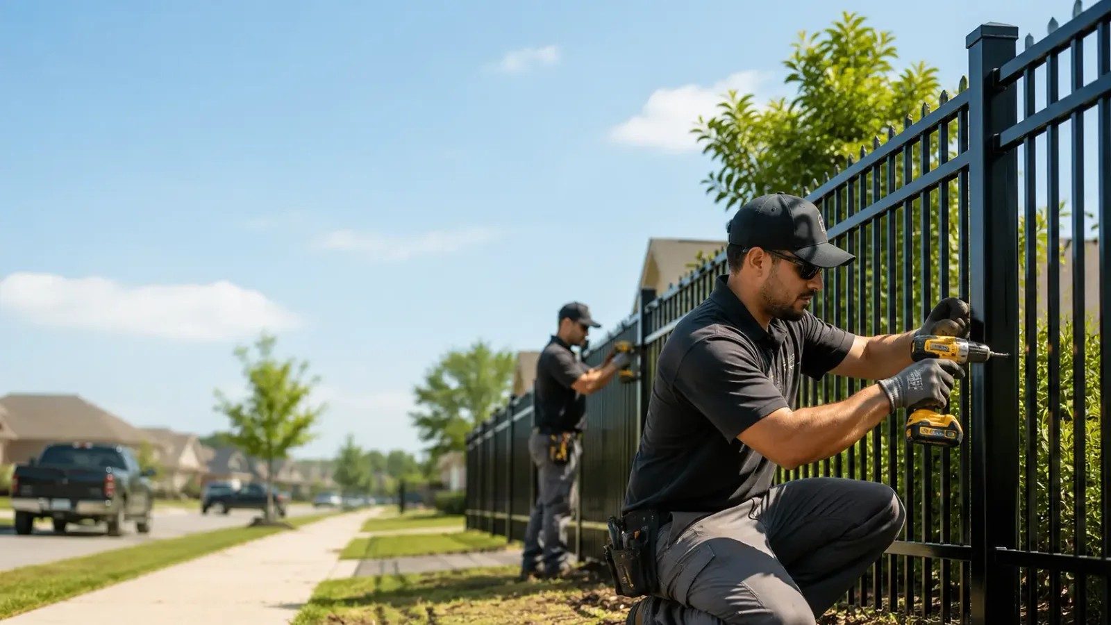 Metal Fence Installation in Donna, TX